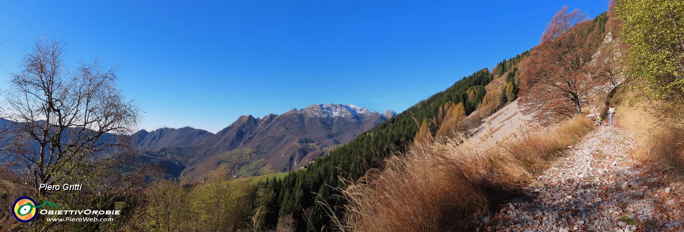 14 Su stradetta agrosilvopastorale in decisa salita con vista in Resegone.jpg